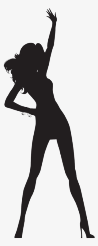 Dancing Woman Silhouette Png - Woman Silhouette Transparent Background
