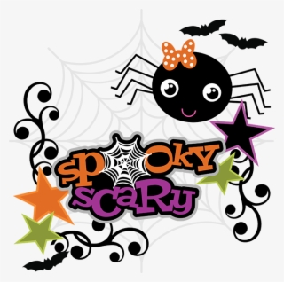 Spoky Scary Svg Scrapbook Collection Halloween Svg - Halloween Svg File