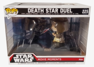 Death Star Duel Movie Moments Us Exclusive Pop Vinyl - Funko Pop Star Wars Movie Moments - Cloud City Duel