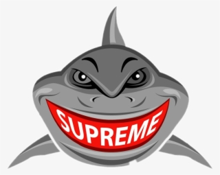Supreme Logo Shark
