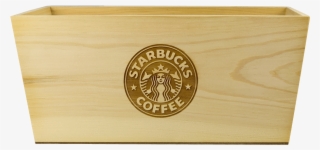 Starbucks Wooden Crate - Starbucks