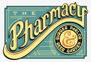 Pharmacy Logo Designing - Pharmacy Burger Parlor & Beer Garden