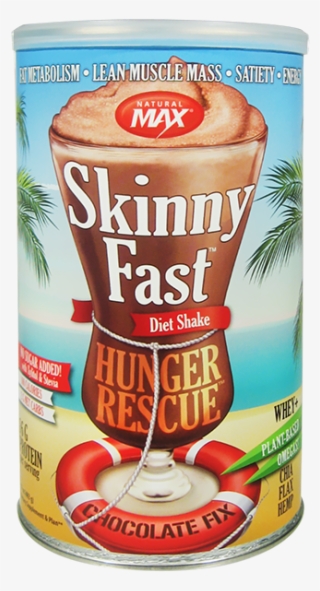 Natmax Skinny Fast Hunger Rescue Powder-483 Gm - Natural Max Skinny Fast Diet Shake - Hunger Rescue