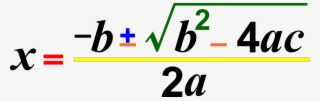 Open - Quadratic Formula
