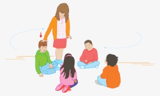 Kids Playing Duck Duck Goose Game - Duck Duck Goose Png
