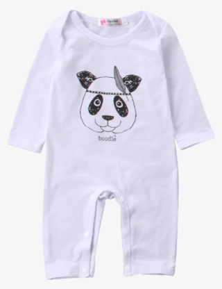 Tiny Cute Panda Romper - Panda