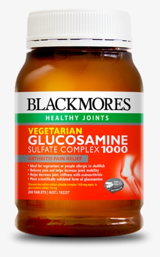 glucosamine sulfate complex - blackmores cod liver oil
