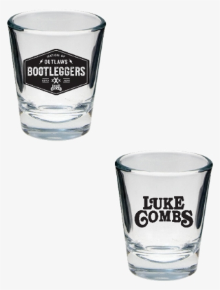 Luke Combs Bootleggers Shotglass - Personalized Wedding Design Tapered Shot Glass (12