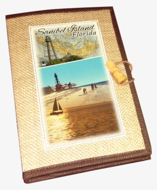 Hjou-0125 Vintage Jute Journal - Sanibel Island