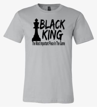 Black King Chess Piece Unisex T-shirts - King Chess Piece Shirt