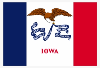 Download Svg Download Png - Flag Of Iowa
