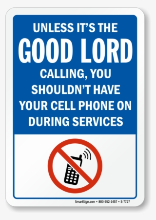 No Phones In Church