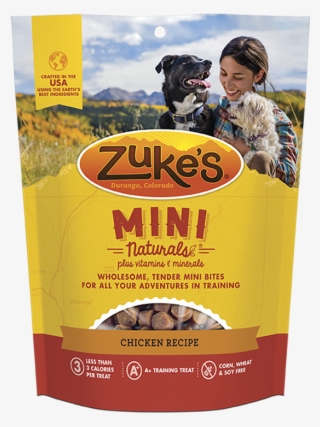 Zukes Mini Naturals Roasted Chicken Dog Treats, 6oz - Zuke's Mini Naturals