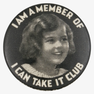 I Can Take It Club Girl Club Button Museum - United Evangelical Church Logo