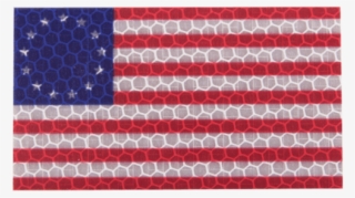Betsey Ross - Hiviz - Patchpanel - Gator Neck American Flag