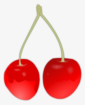 Vector Stock Pair Of Cherries Clip Art At Clker - Cherry Art Clipart