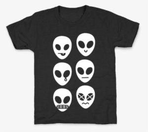 Alien Emojis Kids T-shirt - T-shirt