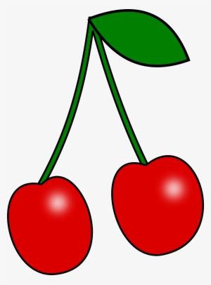 Cherry Clipart Red Cherry - Clip Art Of Red Cherry