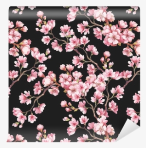 Seamless Pattern With Cherry Blossoms - Cherry Blossom