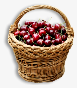Cherry Clipart Basket - Kosár Meggy