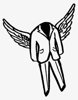 Drawing /m/02csf Wingsuit Flying Angel - Clip Art