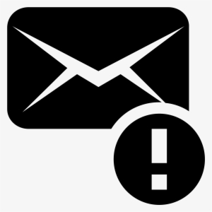 Urgent Message Icon - Red Color Email Icon
