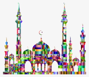 Checkered Chromatic Big Image Png - Mosque Transparent