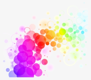 Abstract Colors Png File - Abstract Colorful Dots Background