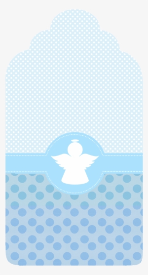 Angel Silhouette Papers In Light Blue Free Printable - Illustration