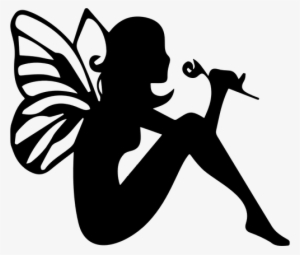 Fairytale Clipart Silhouette - Fairy Clipart