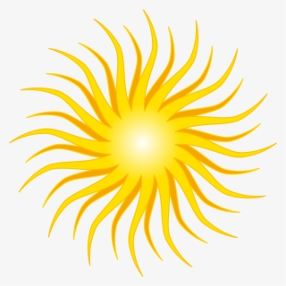 Sun Vector Frpic - Sun Logo Black Background