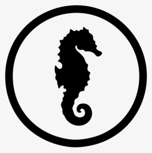 Images Of Seahorses With Transparent Background - Seahorse In A Circle