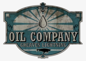 Greaves Lightning Oil Logo - Oil Company Creaves Lightning
