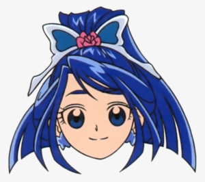 Pretty Cure 5 Gogo Cure Aqua Face - Karen Minazuki
