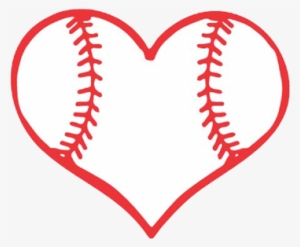 Softball Heart