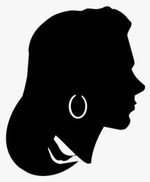 Face, Female, Girl, Glyph, Head, Profile, Silhouette - Gender Roles And Mental Health