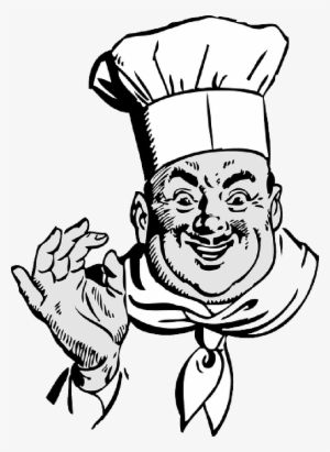 Toque Chef People Happy Lady Girl Face Cartoon - Cooking Png