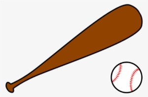 Baseball Bat Clipart - Baseball Bat And Ball Clipart