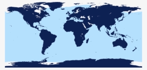 Rangemap Spermlg - World Map Black White