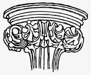 Early English Gothic Capital Clip Art Free Vector - Gothic Capital