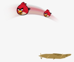 Birdies Happy Flying - Angry Birds Flying Png