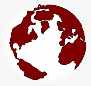 Clip Art At Clker Com Vector Online - Red Earth Logo Png