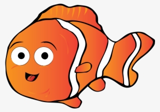 Clownfish-levels - Happy Cartoon Fish Transparent