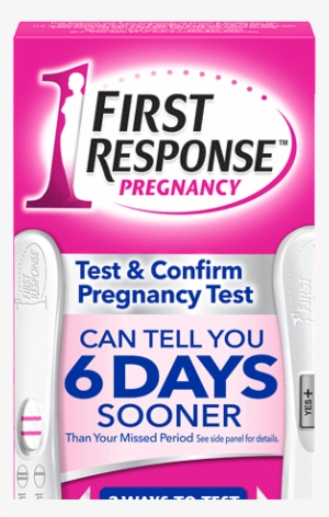 Test Confirm Package Front - First Response Pregnancy Test Double