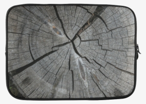 Dried Tree Stump Custom Sleeve For Laptop - Drawing