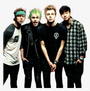 Sos With Green Clipart Transparent Stock - 5 Seconds Of Summer Transparent