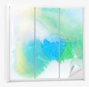 Abstract Colorful Watercolor Painted Background Wardrobe - Painting