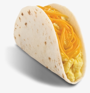 Del Taco Food Breakfast Egg Cheese - Egg And Cheese Breakfast Soft Taco Taco Bell