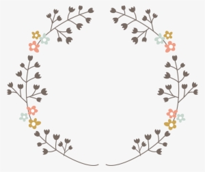 This Graphics Is Three Flower Circle Flat Vector About - Flower Circle Vector Png