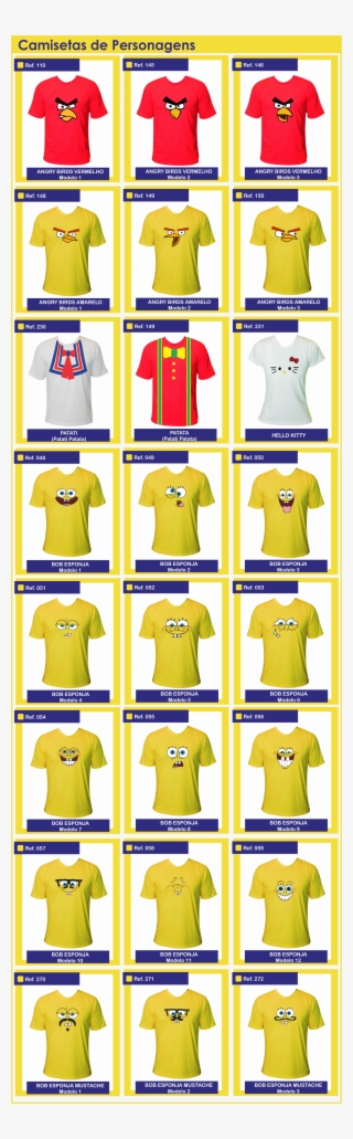 02 1 Personagens - Active Shirt